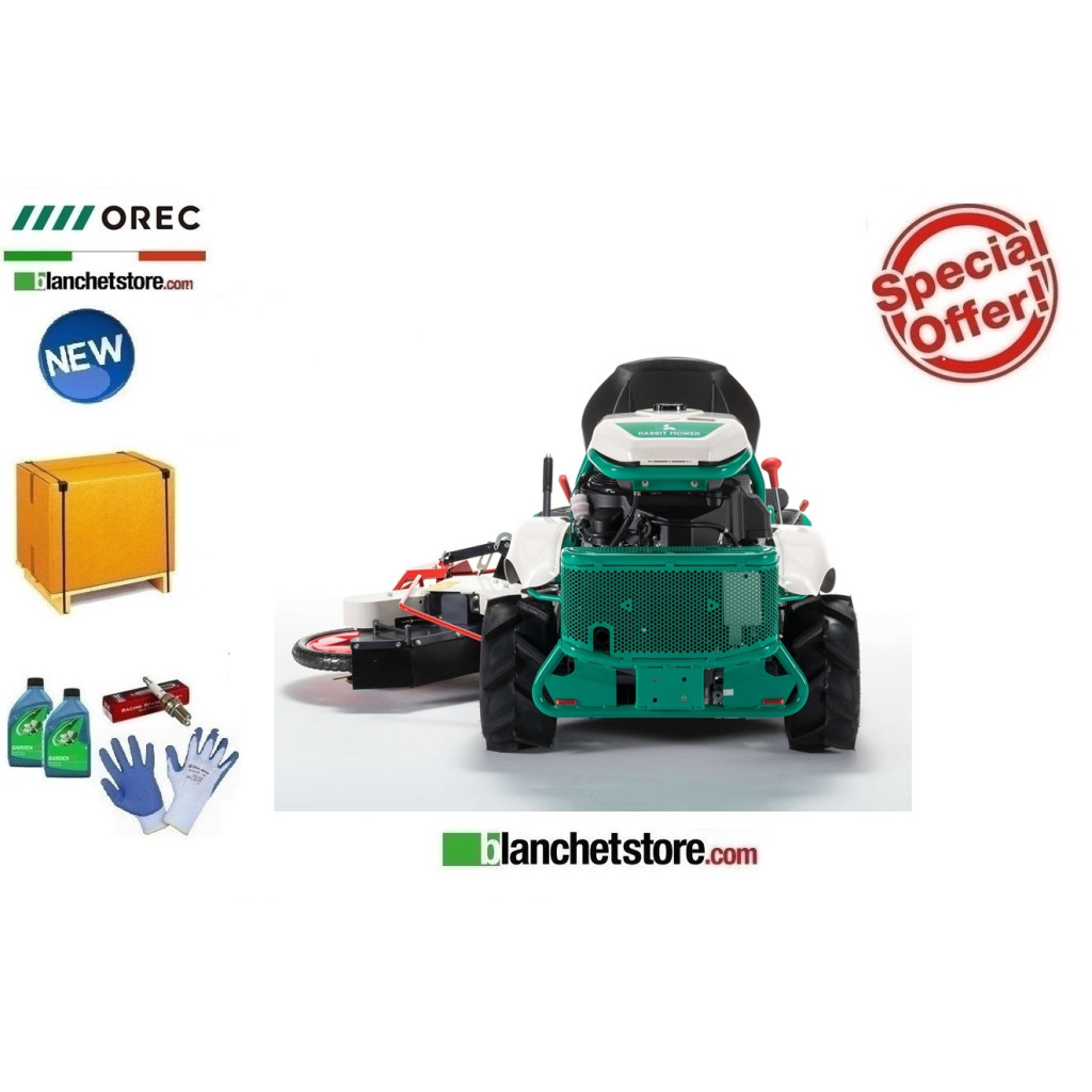 OREC Rabbit RMK151 2WD Ride-on Mower - HYDROSTATIC - Kawasaki FS651V V-Twin - 19.4HP - Cutting 150cm