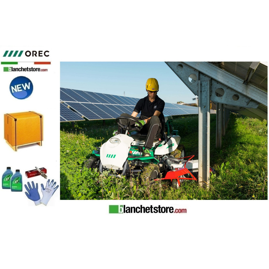 Trattorino tagliaerba OREC Rabbit RMK151 2WD-IDROSTATICO-Kavasaki FS651V V-Twin 726cc-19.4HP-Taglio 150cm