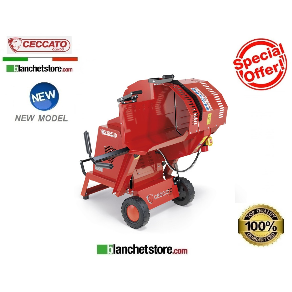 Sega Circolare tagliatronchi Ceccato Olindo SGTTRI 600 ET  400V 4HP