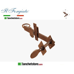 Saltarello forgiato con asta corta e impugnatura Il Forgiato invecchiato FF 290.FC Ruggine