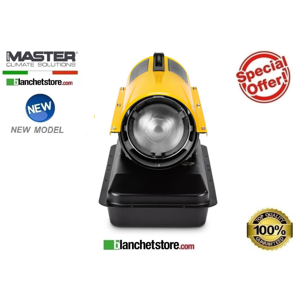 Master B 35 diesel-powered hot air generator, 10 kW, 280 m³/h