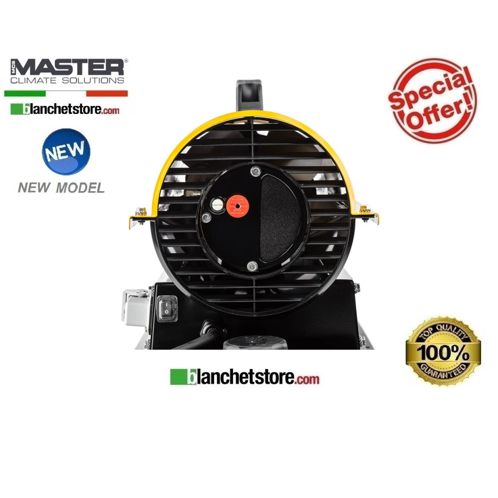 Master B 35 diesel-powered hot air generator, 10 kW, 280 m³/h