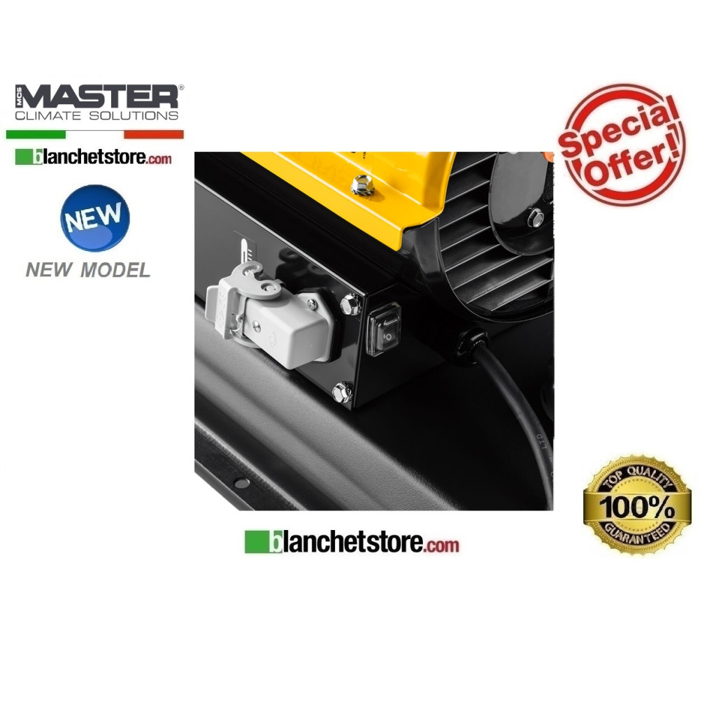 Master B 35 diesel-powered hot air generator, 10 kW, 280 m³/h