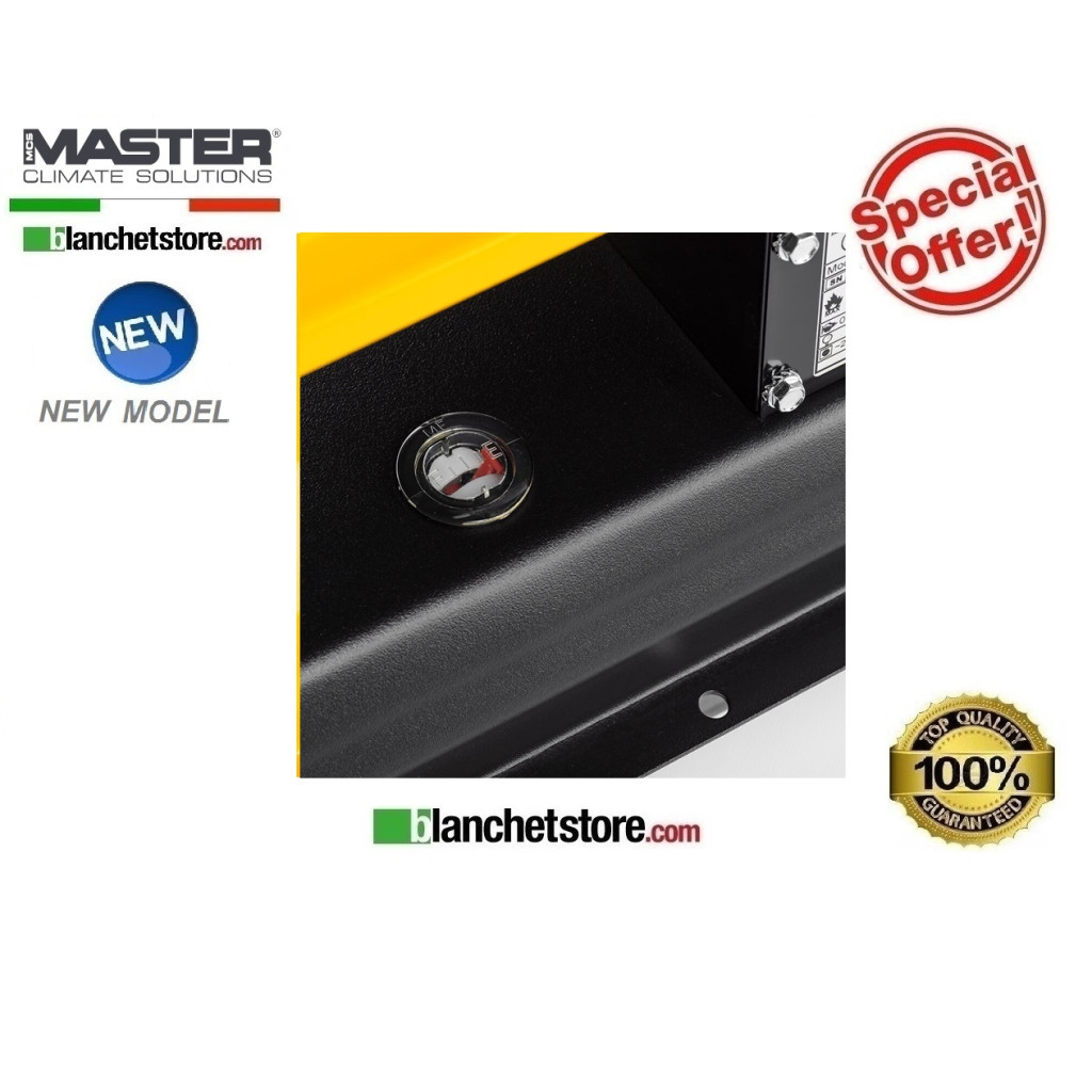 Master B 70 diesel-powered hot air generator, 20 kW, 400 m³/h