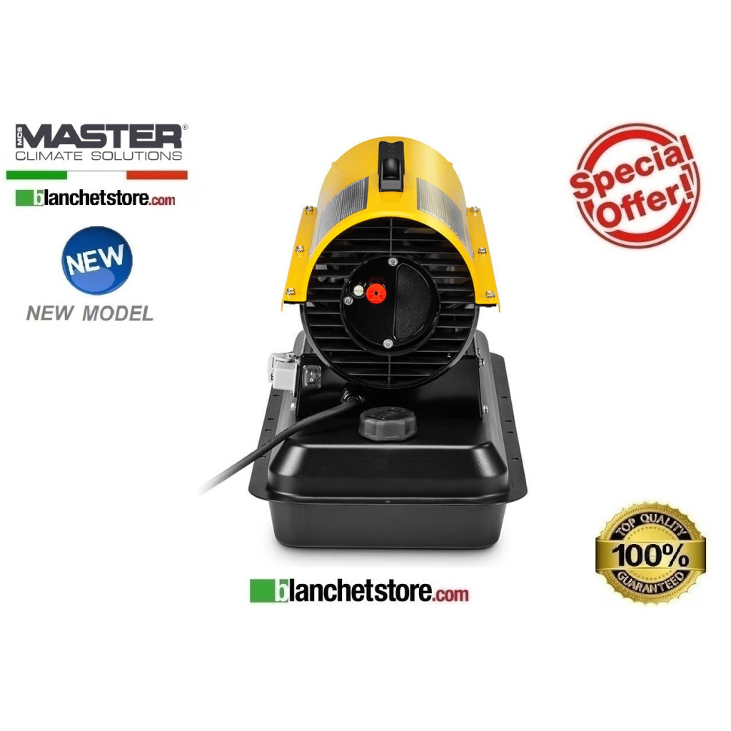 Master B 70 diesel-powered hot air generator, 20 kW, 400 m³/h