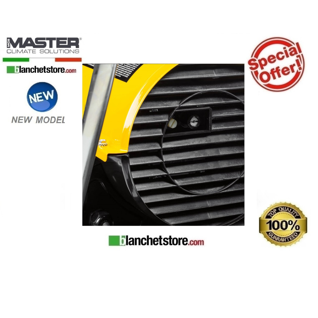 Master B 100 diesel-powered hot air generator, 29 kW, 800 m³/h
