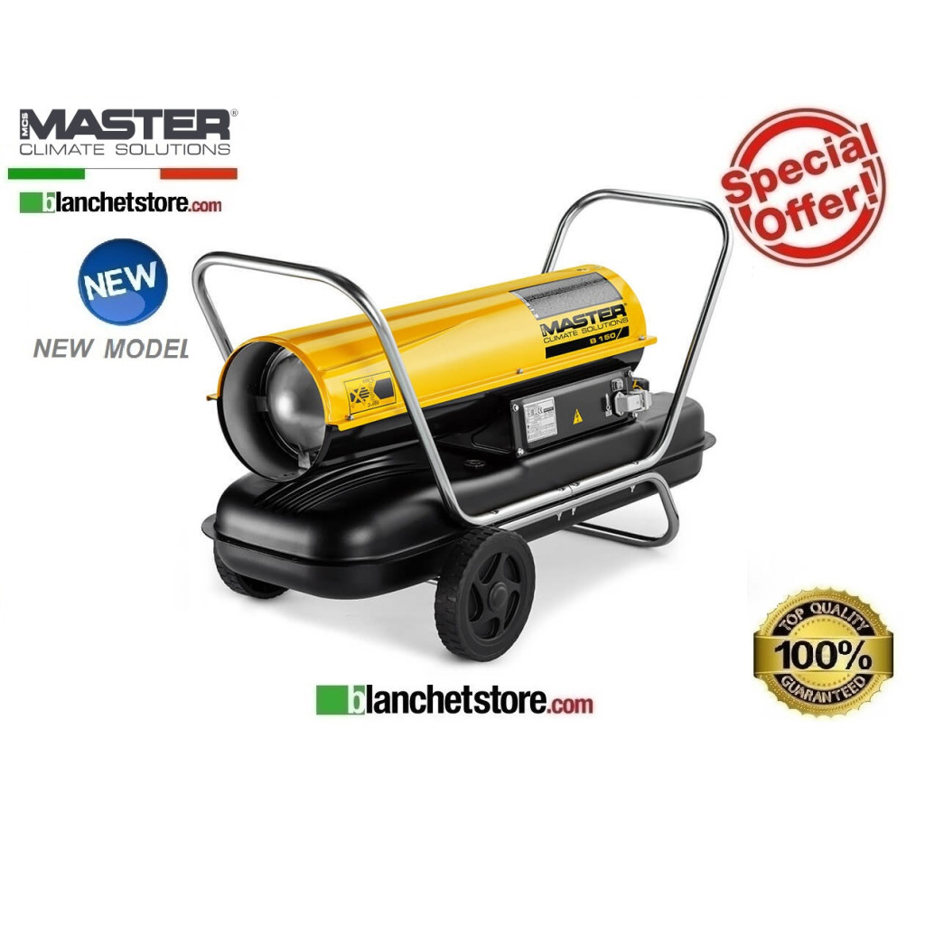 Générateur d'air chaud diesel Master B 150 44 kW 900 mc/h