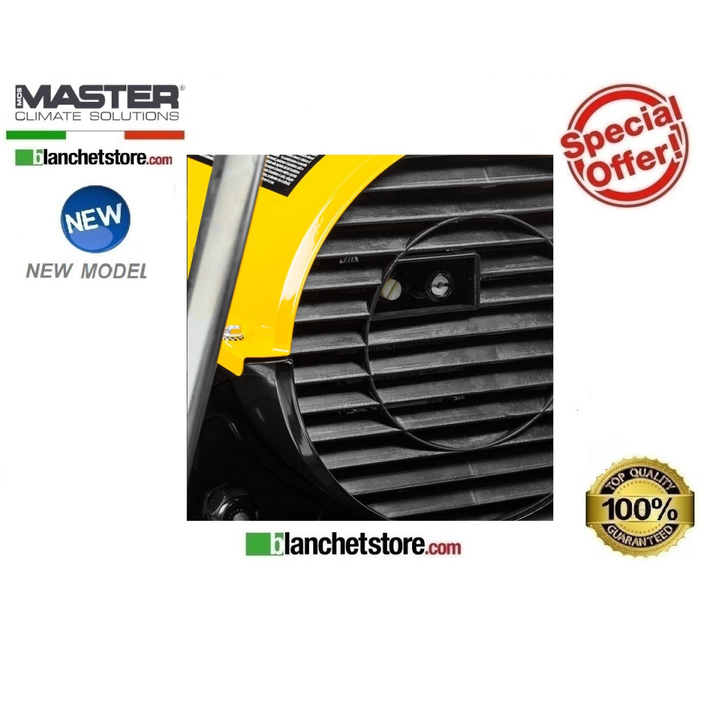 Master B 150 diesel-powered hot air generator, 44 kW, 900 m³/h