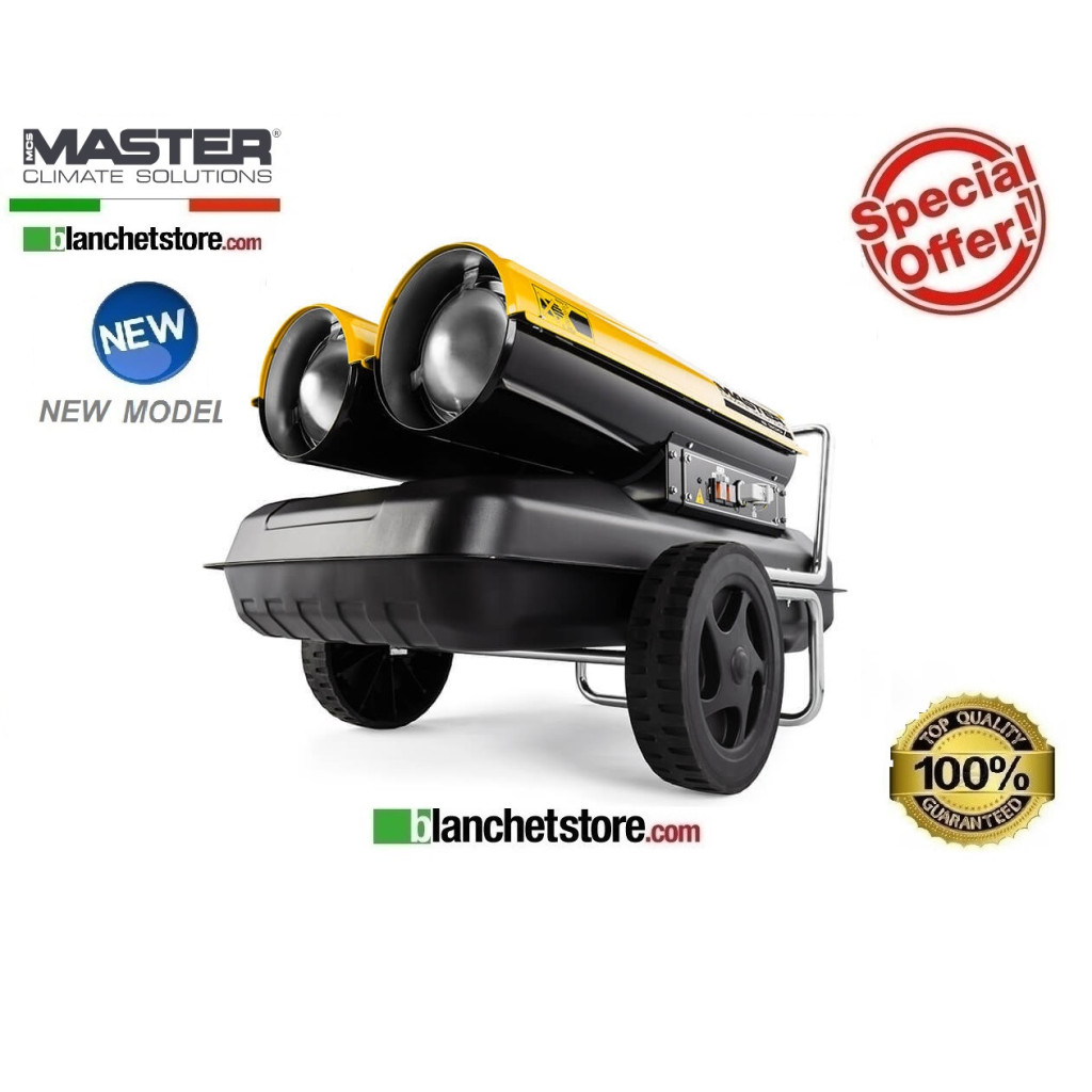 Generatore aria calda a gasolio Master B 300 44/88Kw 900/1800Mc/h