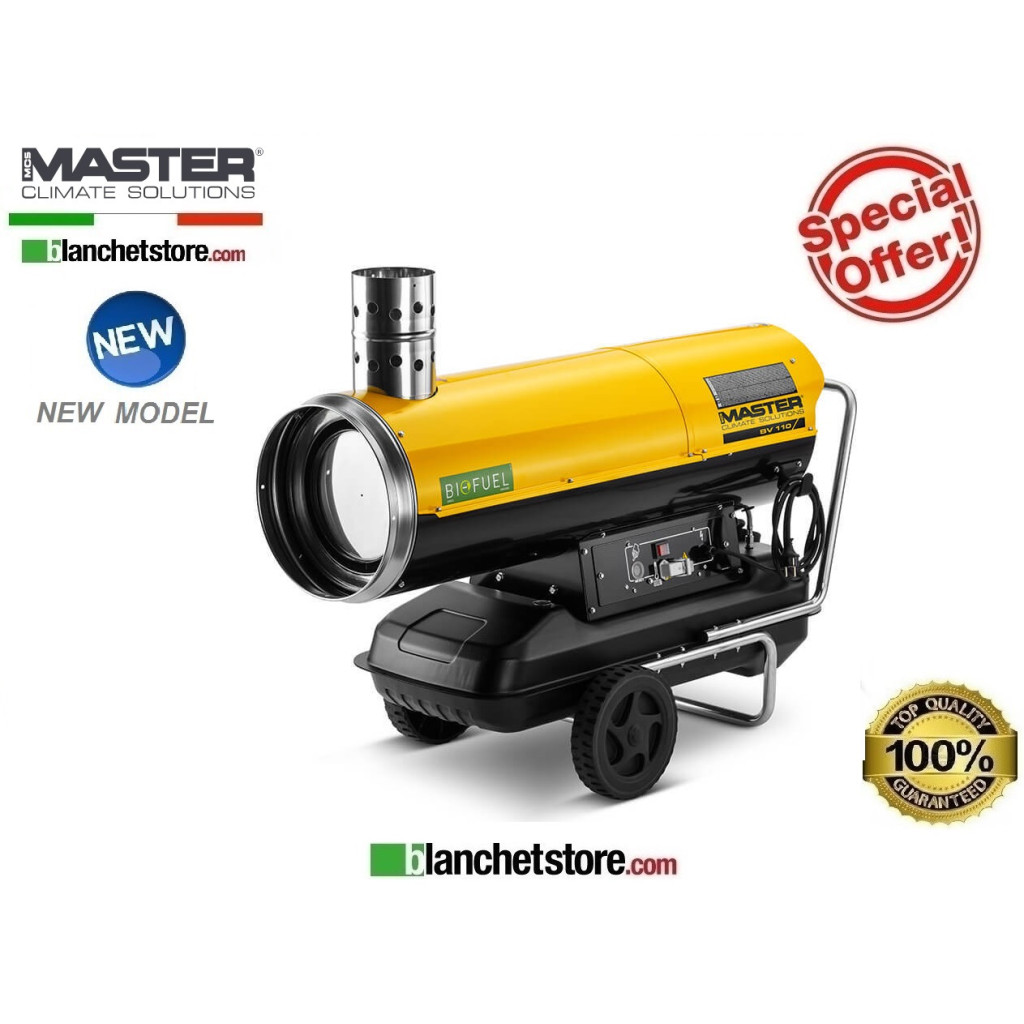 Générateur d'air chaud diesel Master BV 110 E 34kW 1800mc/h