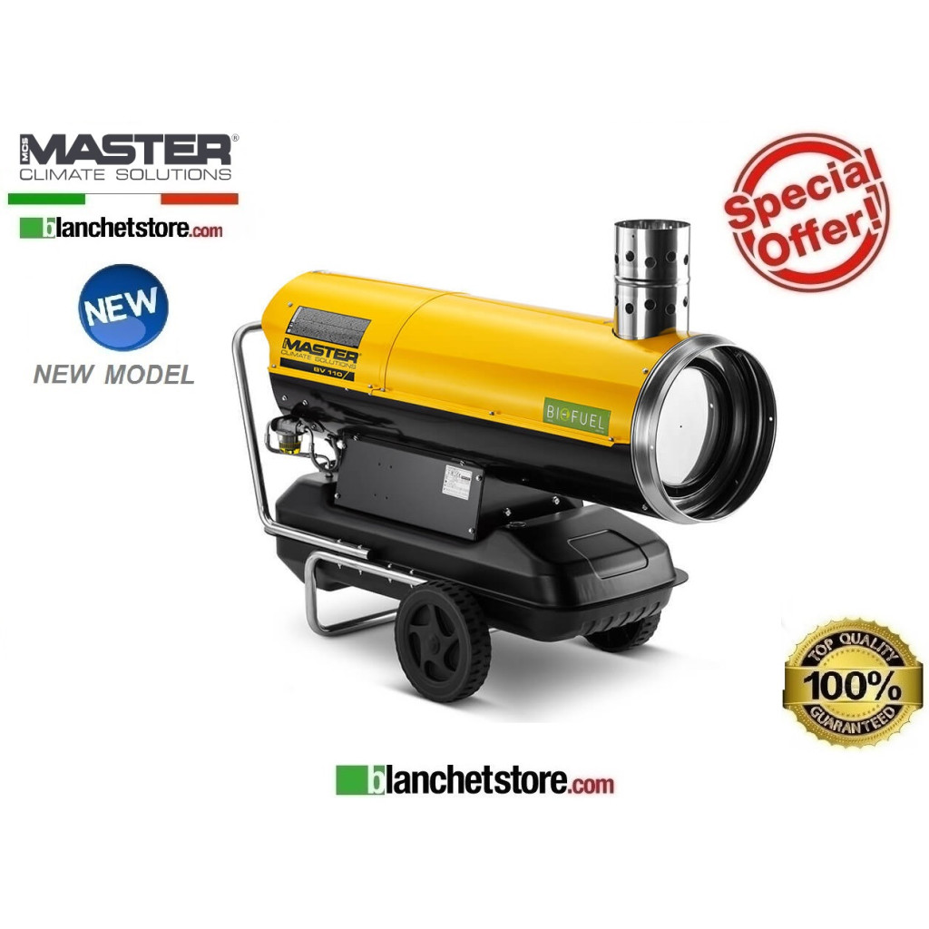 Generatore aria calda a gasolio Master BV 110 E 34Kw 1800Mc/h