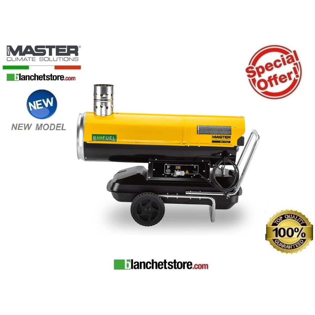 Générateur d'air chaud diesel Master BV 110 E 34kW 1800mc/h