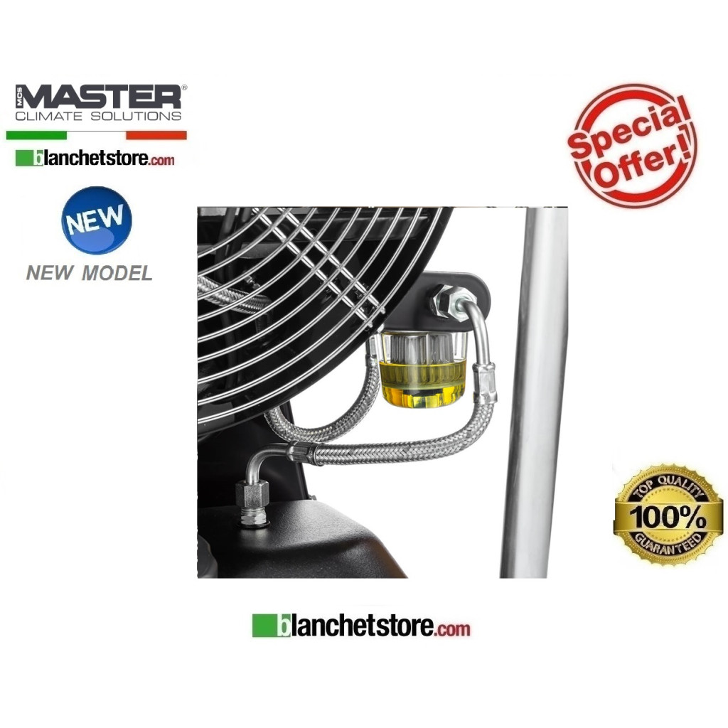 Master BV 110 E diesel-powered hot air generator, 34 kW, 1800 m³/h