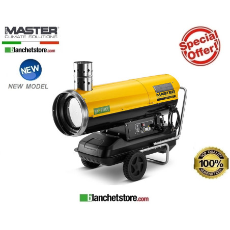 Master BV 170 E diesel-powered hot air generator, 49 kW, 1800 m³/h