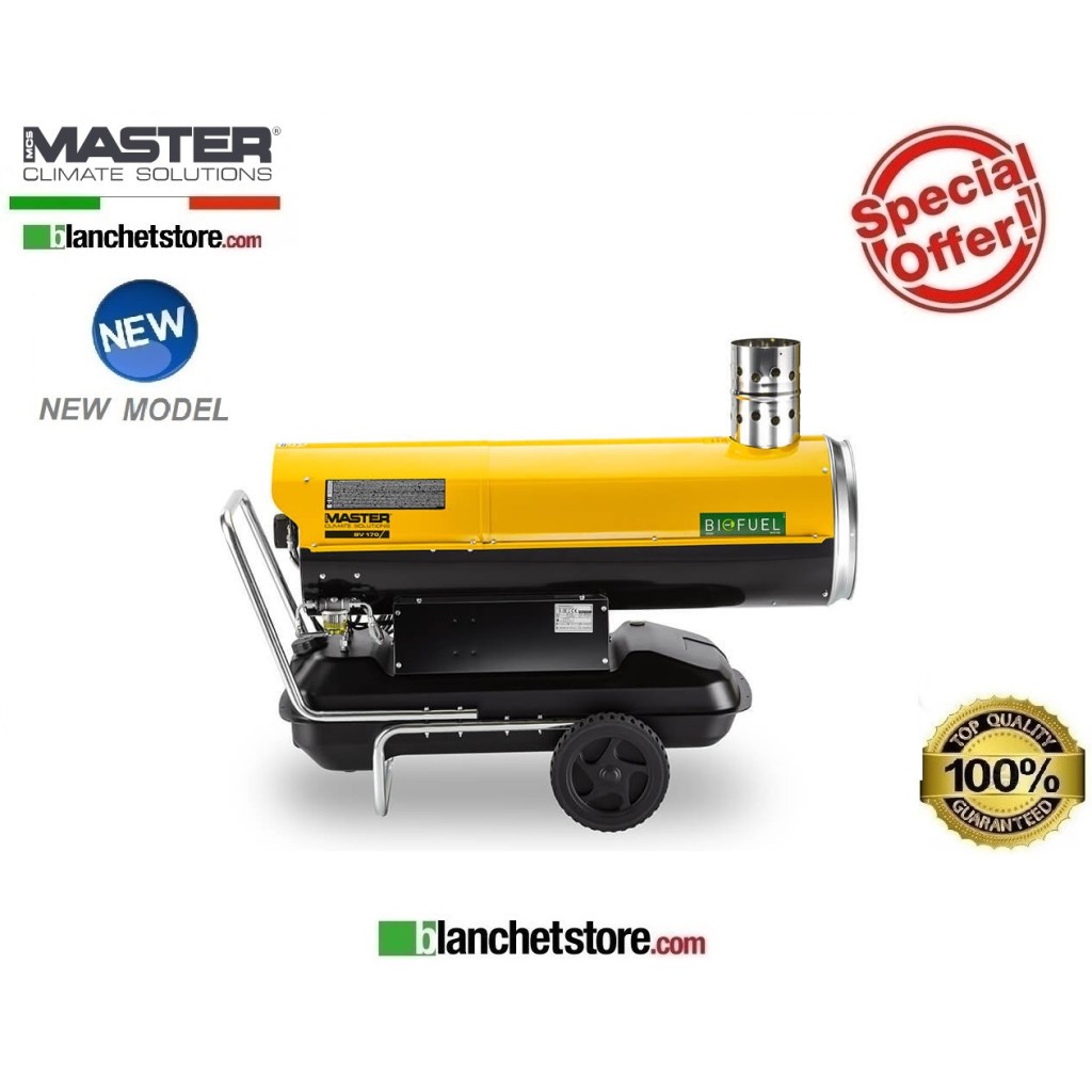 Générateur d'air chaud diesel Master BV 170 E 49kW 1800mc/h