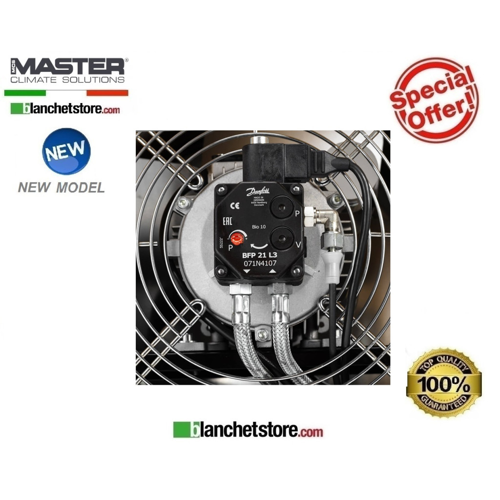 Générateur d'air chaud diesel Master BV 170 E 49kW 1800mc/h