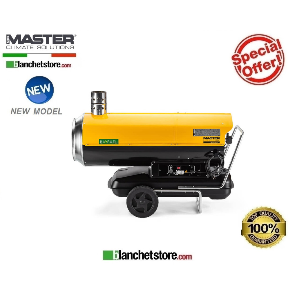 Generatore aria calda a gasolio Master BV 290 E 85Kw 3300Mc/h