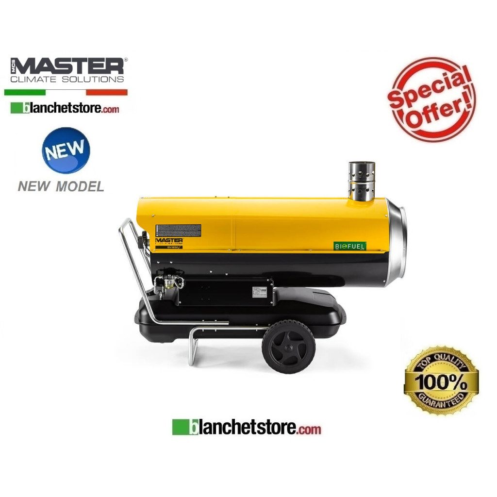 Generatore aria calda a gasolio Master BV 290 E 85Kw 3300Mc/h