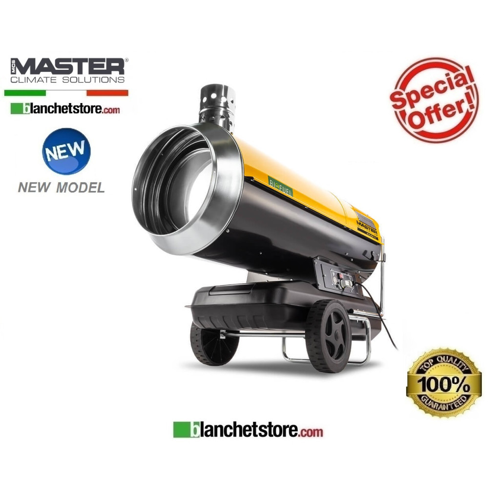 Generatore aria calda a gasolio Master BV 290 E 85Kw 3300Mc/h