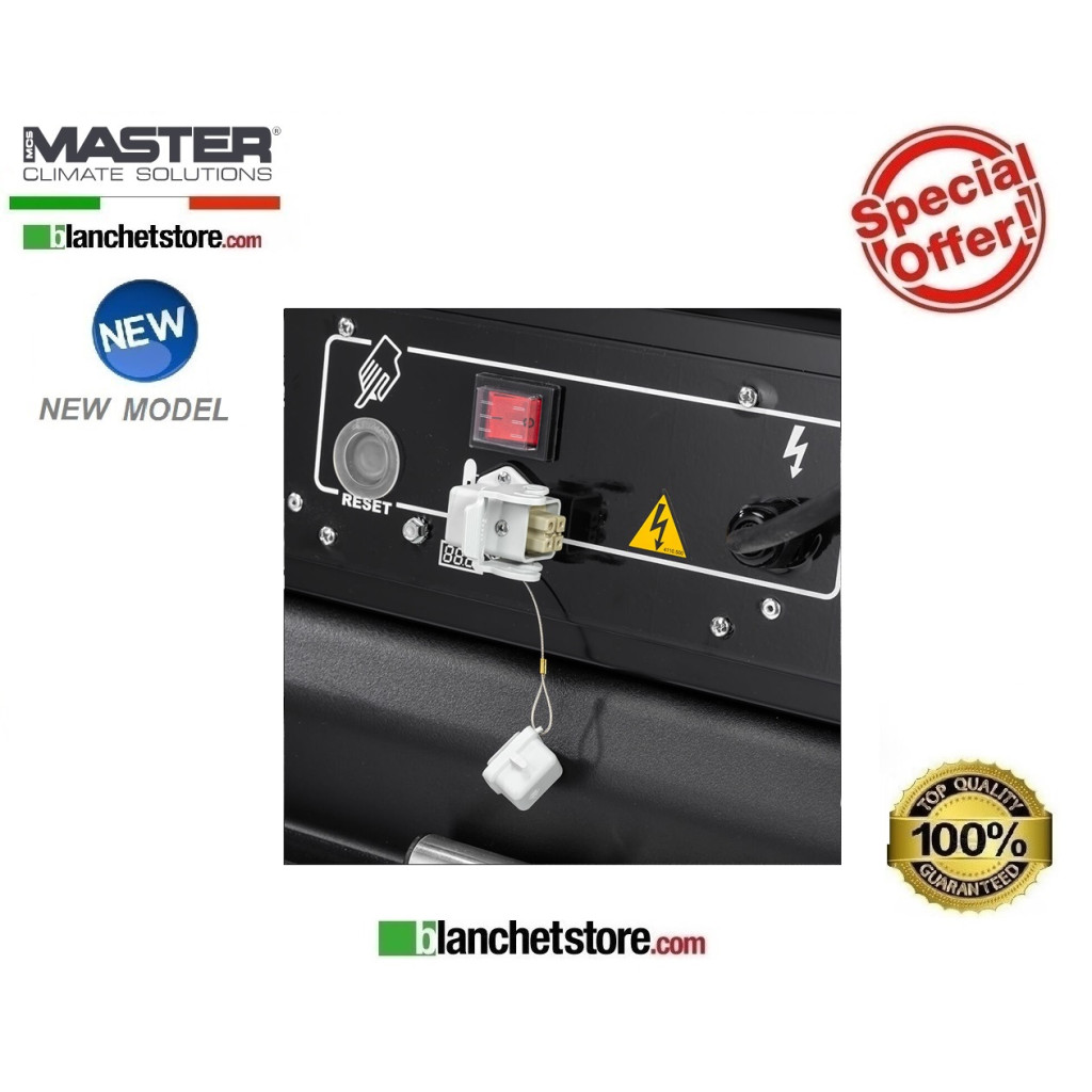 Master BV 290 E diesel-powered hot air generator, 85 kW, 3300 m³/h