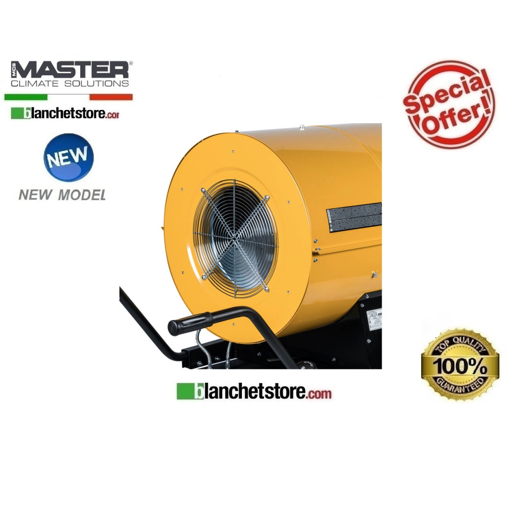 Master BV 400 E diesel-powered hot air generator, 110/80 kW, 6200 m³/h