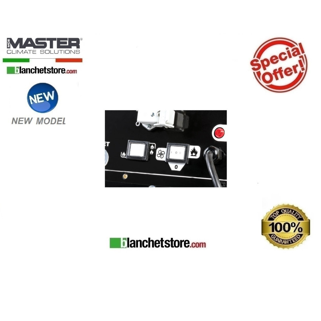Générateur d'air chaud diesel Master BV 400 E 110/80kW 6200mc/h