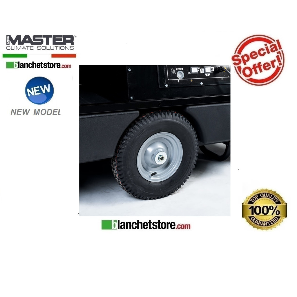 Master BV 400 E diesel-powered hot air generator, 110/80 kW, 6200 m³/h