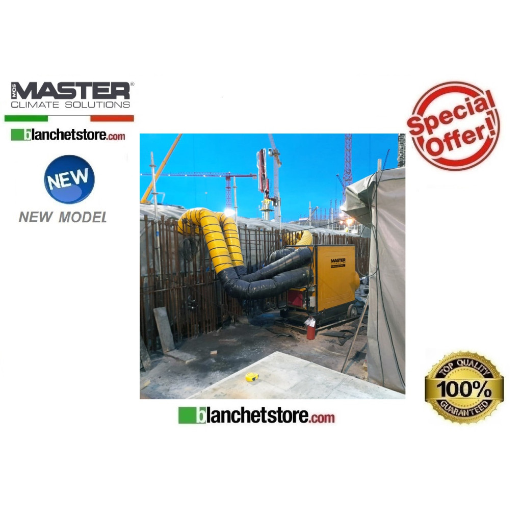 Master AIR BUS BV 691 SrE 4 EXIT diesel-powered hot air generator,  225kW, 12800 m³/h