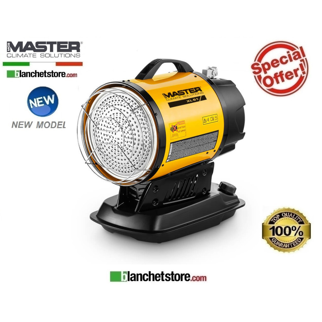 Generatore aria calda a infrarossi Master XL 61 17Kw 14.600Kcal/h