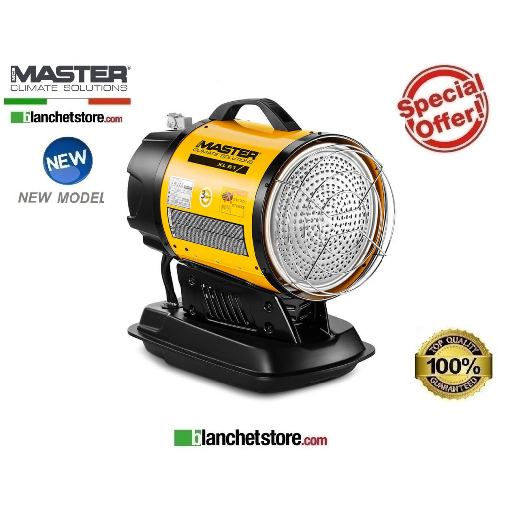Generatore aria calda a infrarossi Master XL 61 17Kw 14.600Kcal/h