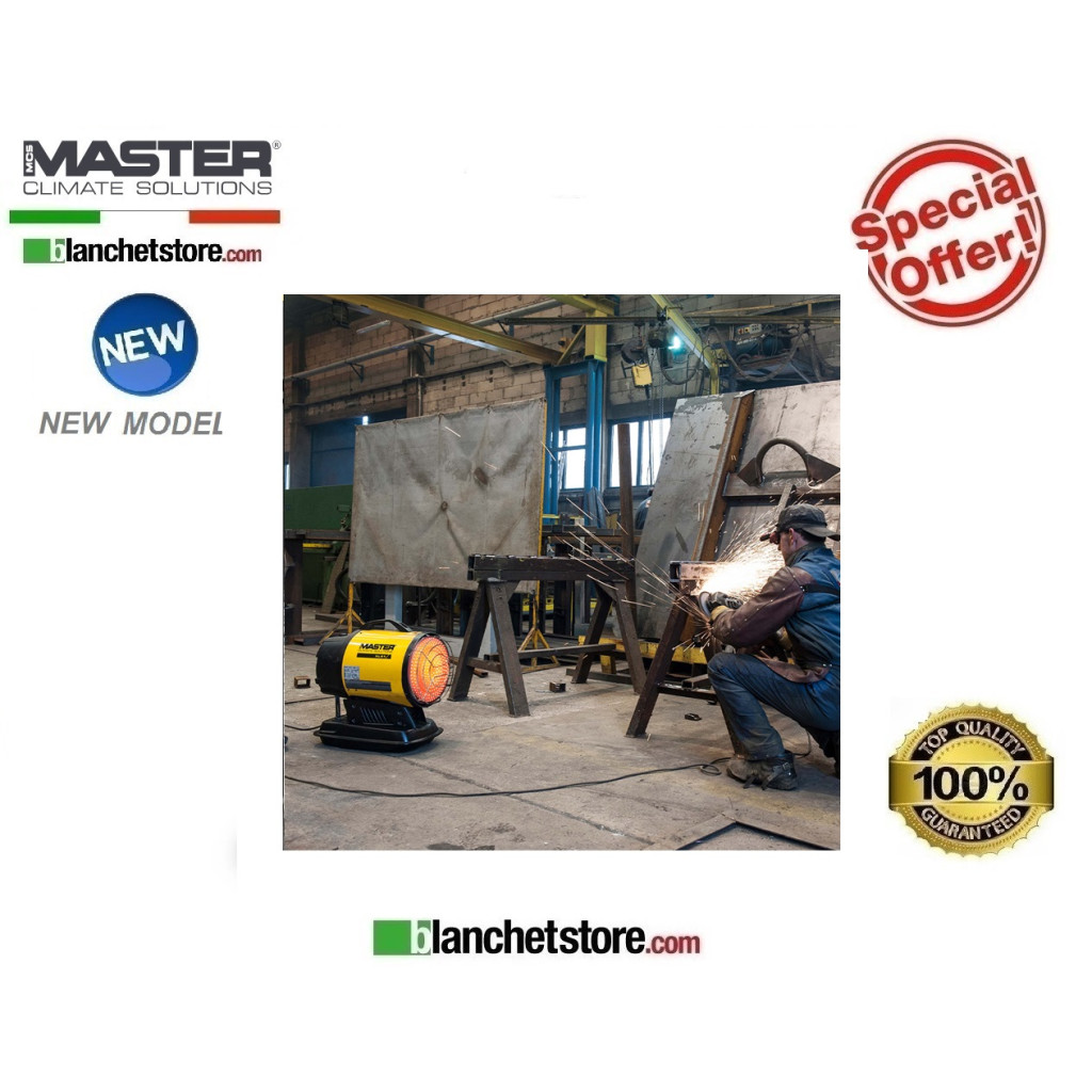 Generatore aria calda a infrarossi Master XL 61 17Kw 14.600Kcal/h