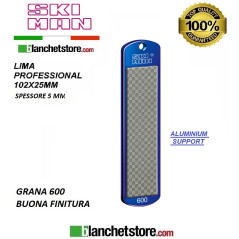Diamond File Aluminium mm 100 Grana 600 -BIANCO-