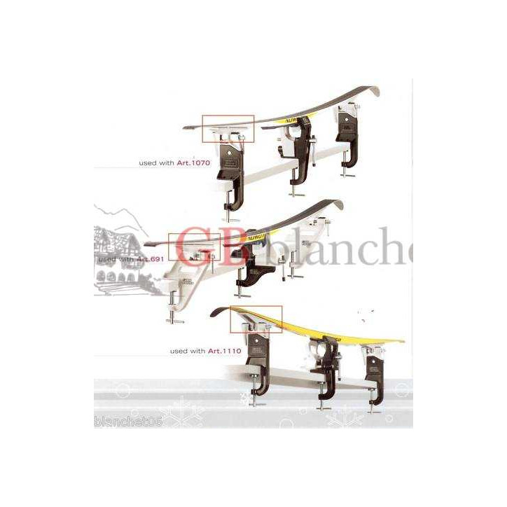 Supporto appoggio sci fondo Ski man 635 Bravo country Supporto appoggio sci fondo Ski man 635 Bravo country