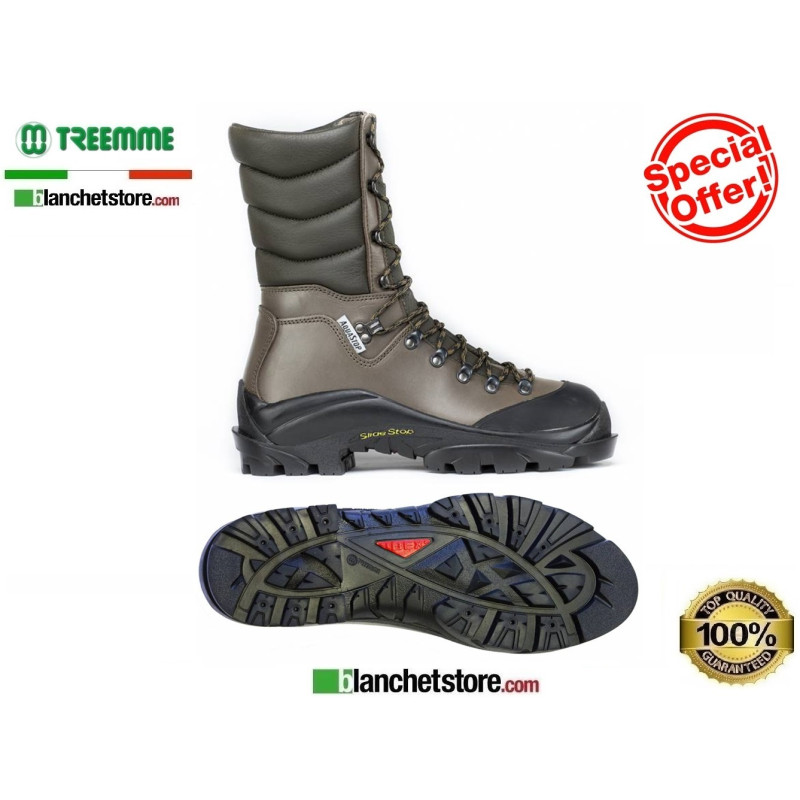 Stivale da caccia treemme 9299 N.39 in pelle anfibio acquastop