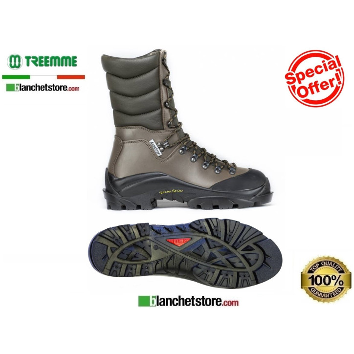 Botte de chasse Treemme 9299 N.39 en cuir amphibie aquastop