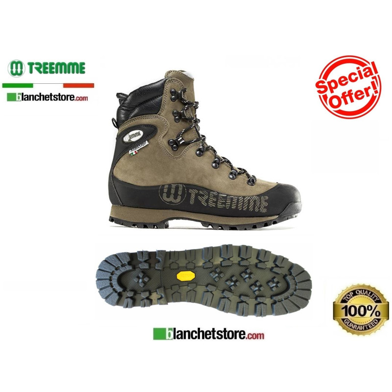 Scarpone treemme trekking 9591 N.42 in nabuk acquastop Vibram