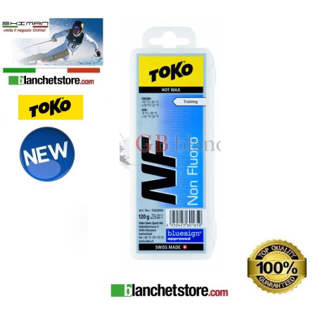 Wax Toko NF Hot Wax blister 120 gr -BLU
