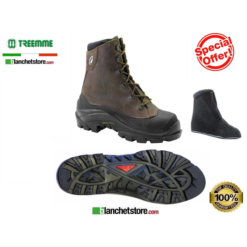 Doposci treemme 4x4 TRIAL 076 N.39-40 in pelle con scafo in PU