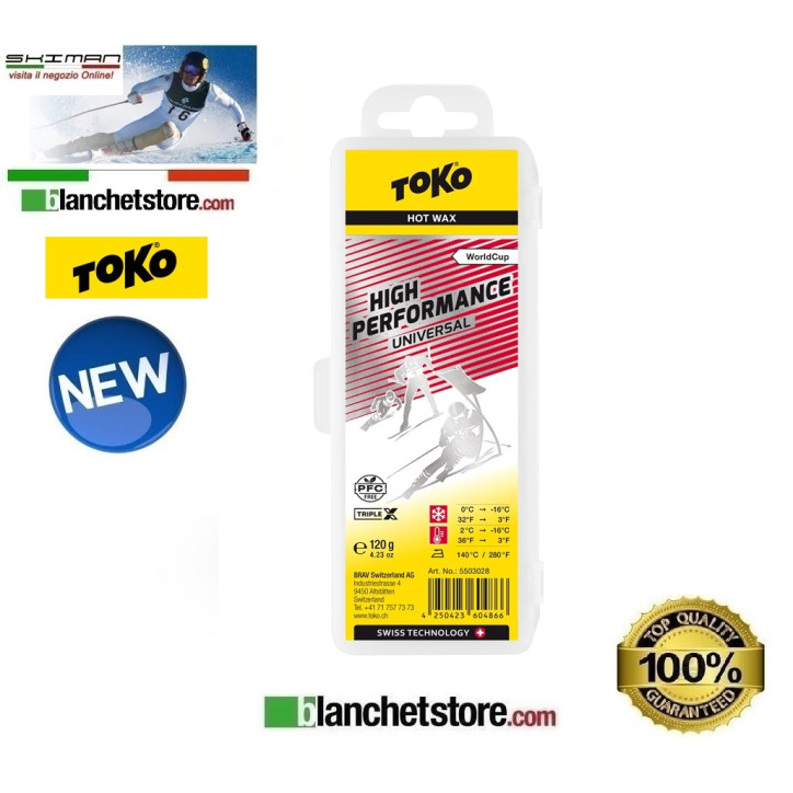 Fart Toko HIGH PERFORMANCE UNIVERSAL RED 120 gr