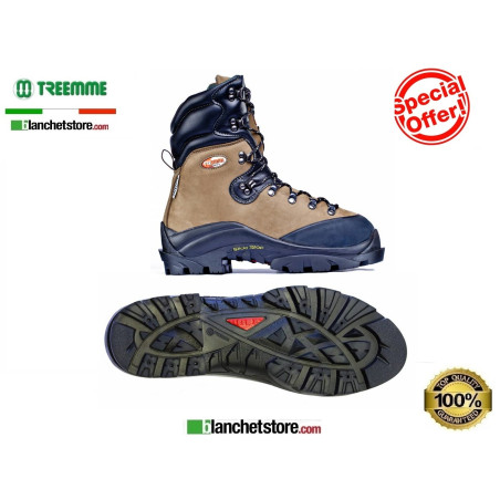 Treemme cut resistant boot in water-repellent nubuck 91289 N.37