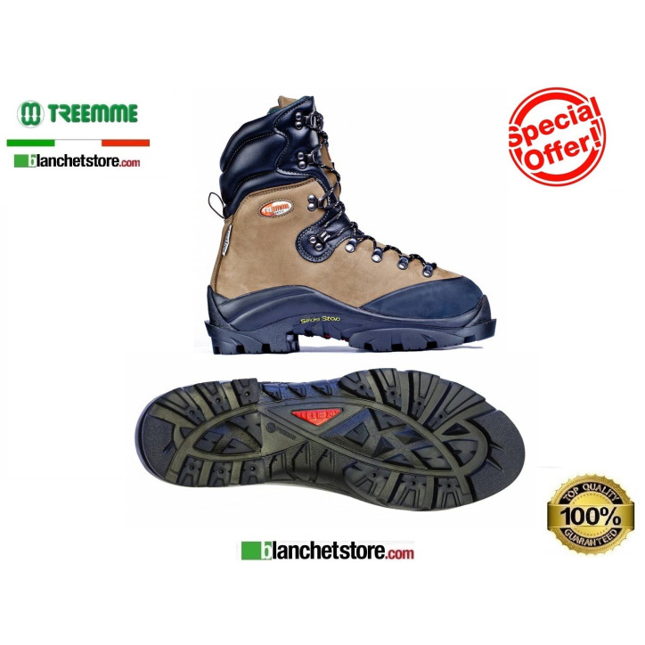 Botte anti-coupe treemme en nabuk impermeable 91289 N.37