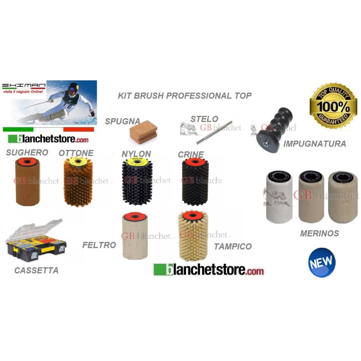 Kit Boite brosses rotatives professional Top Kit Boite brosses rotatives professional Top