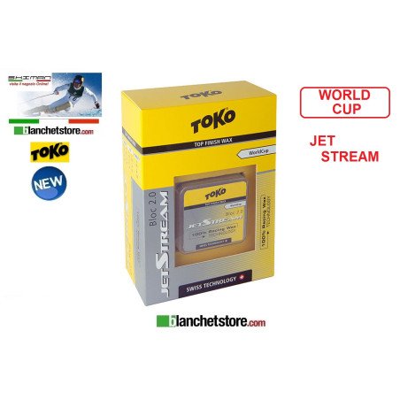 Wax Toko Bloc jetstream Yellow Gr 20 Perfluorinated