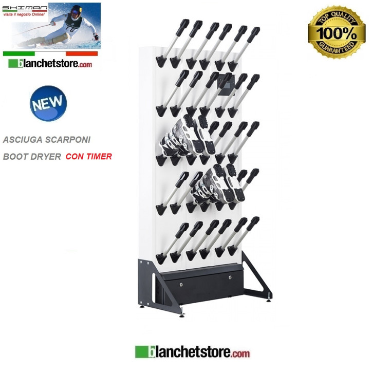 Asciuga scarponi a muro 15 posti Panel Boot Dryer Con Timer Asciuga scarponi a muro 15 posti Panel Boot Dryer Con Timer