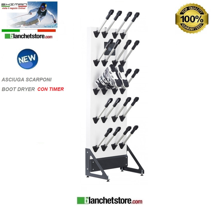 Asciuga scarponi a muro 10 posti Panel Boot Dryer Con Timer Asciuga scarponi a muro 10 posti Panel Boot Dryer Con Timer