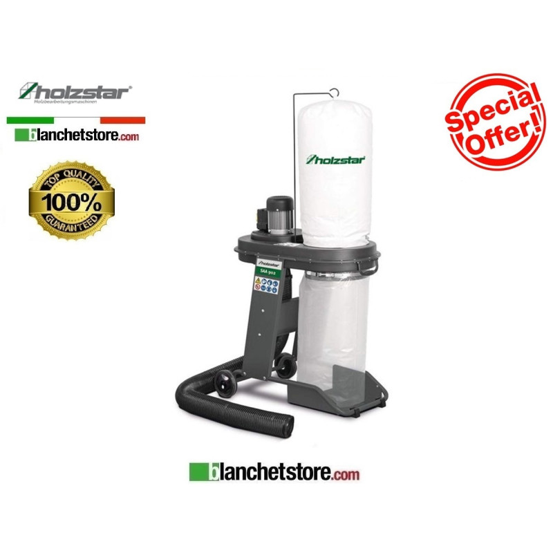 ASPIRATORE PER TRUCIOLI HOLZSTAR CARRELATO SAA 902 550WATT 220V