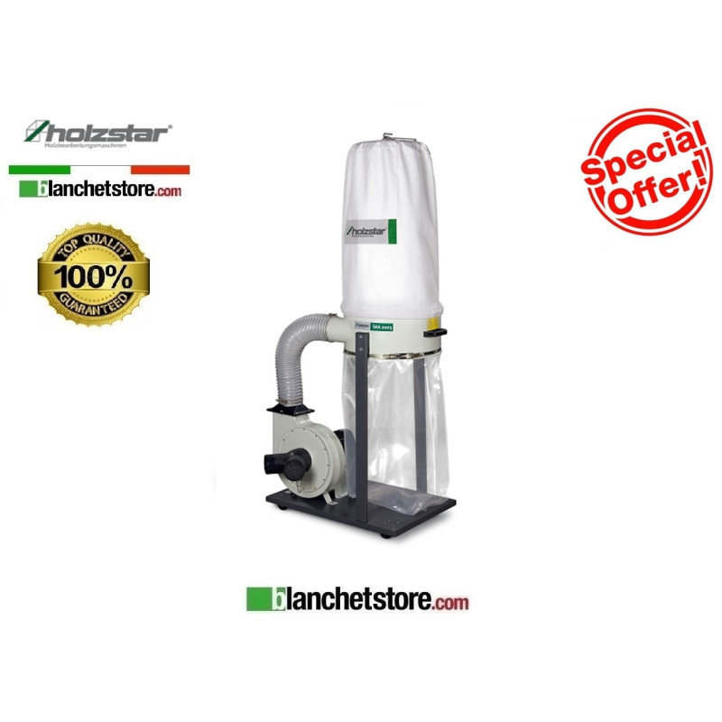 ASPIRATORE PER TRUCIOLI HOLZSTAR CARRELATO SAA2001 1500WATT 220V