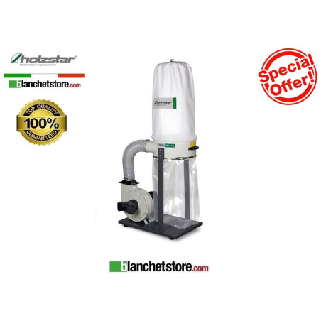 ASPIRATORE PER TRUCIOLI HOLZSTAR CARRELATO SAA2001 1500WATT 220V