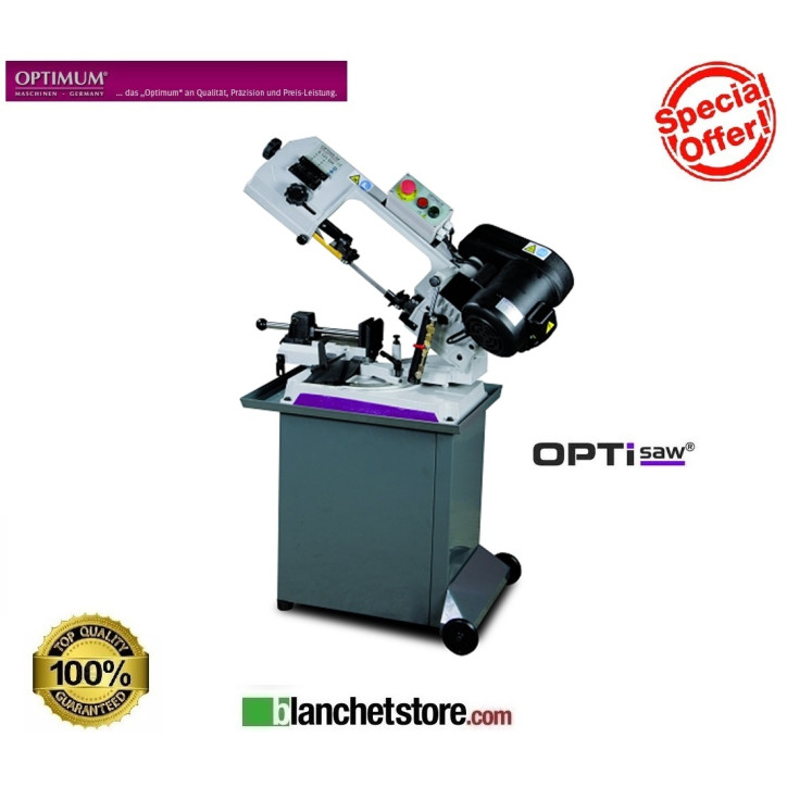 METAL BAND SAW OPTIMUM S131 GH 500Watt 220 Volt 057OP0131 METAL BAND SAW OPTIMUM S131 GH 500Watt 220 Volt 057OP0131