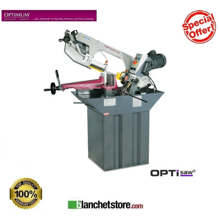 METAL BAND SAW OPTIMUM S275 G 1.1 KW 400 Volt 057OP0275